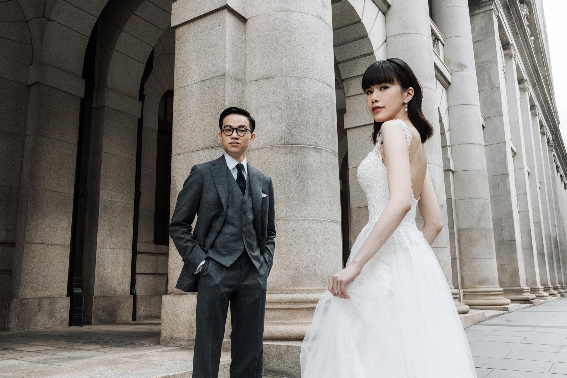 Pre-Wedding Hong Kong Central Architecture
