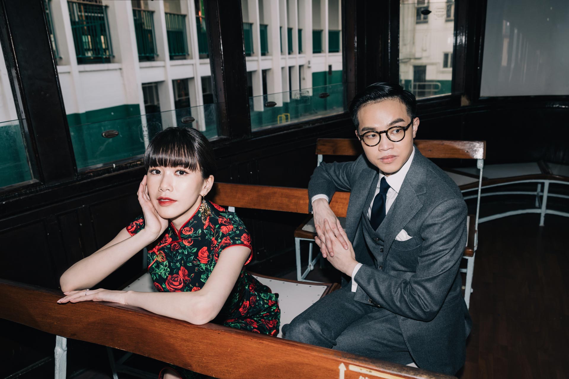 Star Ferry Pre-Wedding Hong Kong Qipao