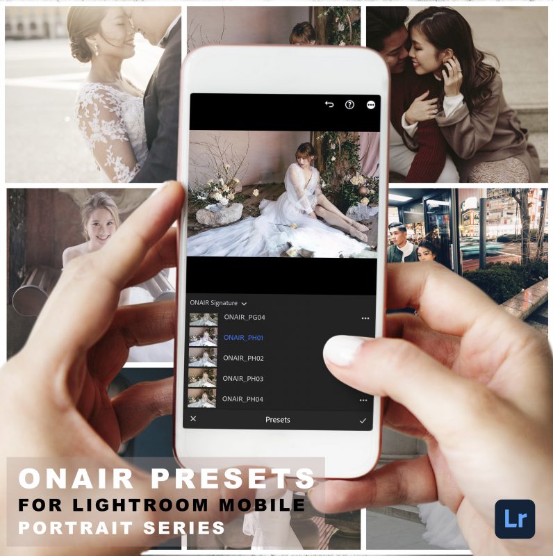 ONAIR Portrait Preset for Mobile Lightroom – Billy ONAIR Shop